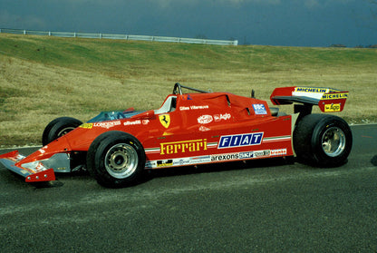 Tameo - TMK 409 Metal Kit 1:43 Scale - Ferrari F1 126CX - Long Beach G.P. 1981 - Gilles Villeneuve