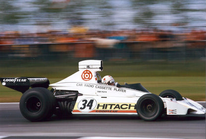 Tameo - SLK091 Brabham BT-42/3 Ford Cosworth - 1974 - White Metal Car Kit - Scale 1:43, Made in Italy