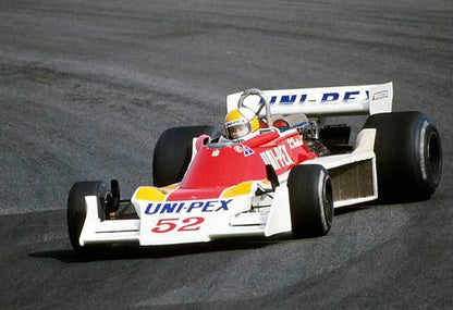 Tameo - SLK124 Tyrrell 007 Ford - 1976 - White Metal Car Kit - Scale 1:43, Made in Italy