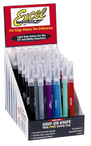 Grip-On Knife Display 36pcs