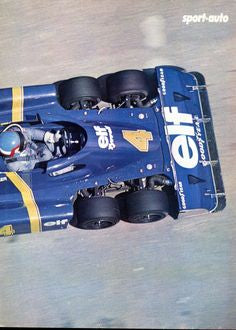 Tameo - SLK105 Tyrrell 34/2 Ford - 1977 - White Metal Car Kit - Scale 1:43, Made in Italy