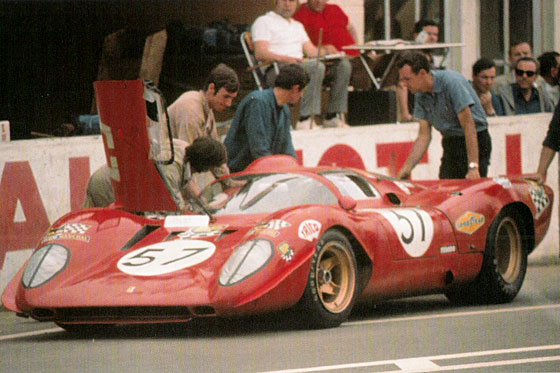 Tameo - TMK031 Ferrari 312P 1970 - White Metal Car Kit - Scale 1:43, Made in Italy