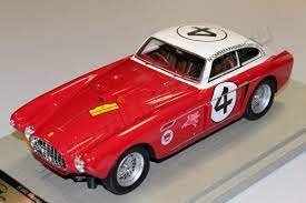 Tameo - TMK016 Ferrari 340 Mexico Carrera Panamericana 1953 - White Metal Car Kit - Scale 1:43, Made in Italy