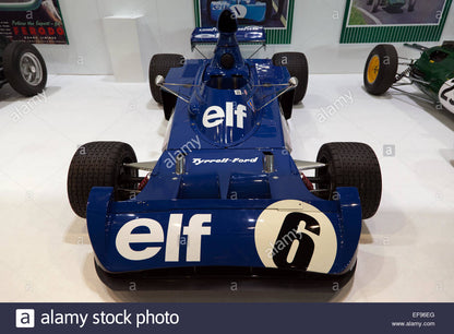 Tameo - TMK174 Tyrrell 006 Ford- 1973 - White Metal Car Kit - Scale 1:43, Made in Italy