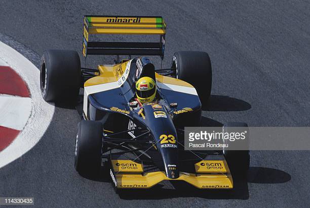 Tameo - TMK154 Minardi M-192b Lamborghini- 1992 - White Metal Car Kit - Scale 1:43, Made in Italy
