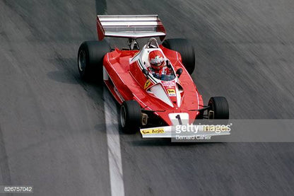 Tameo - TMK357 Ferrari 312T2 - 1976 - White Metal Car Kit - Scale 1:43, Made in Italy