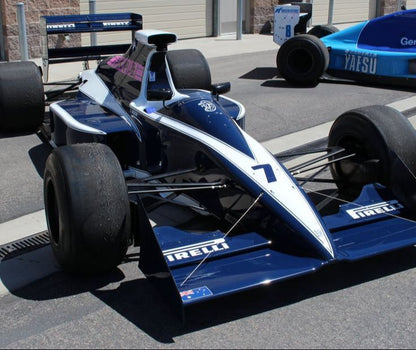 Tameo - TMK122 Brabham BT-59 Judd - 1990 - White Metal Car Kit - Scale 1:43, Made in Italy