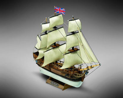 Dusek-Mamoli - Mamoli MM01 - HMS Bounty - Pre-Carved Wooden Hull Ship Model Kit - Scale 1/135 Length 335mm (13")