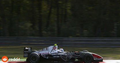 Tameo - SLK083 Bar 006 Honda - 2004 "Practice Session Car" - White Metal Car Kit - Scale 1:43, Made in Italy