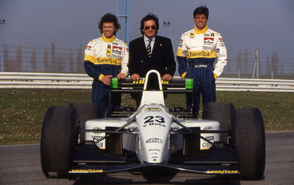 Tameo - TMK173 Minardi M-193 Ford- 1993 - White Metal Car Kit - Scale 1:43, Made in Italy