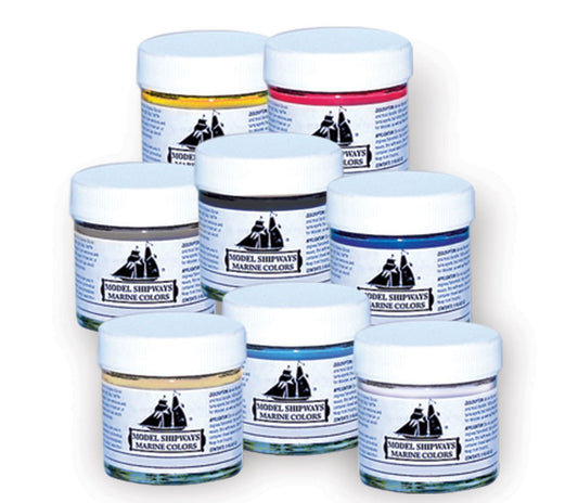 Model Trailways Chuck Wagon Acrylic Paint Set, 4 X 1 OZ. Bottles