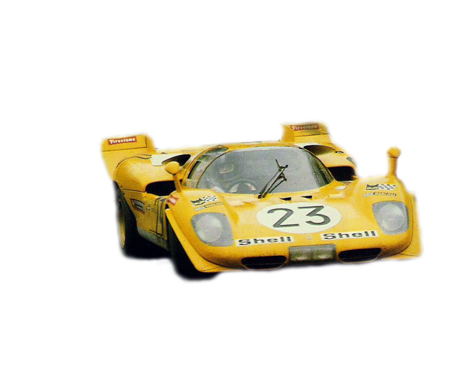 Tameo - FERRARI 512 S 1000Km SPA 1970 Derek Bell Hugues de Fierlant 1:43 Scale Kit