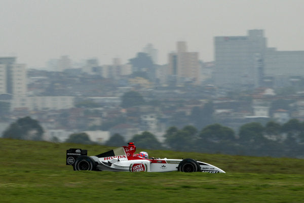 Tameo - SLK084 Bar 006 Honda - 2004 Brazilian G.P. "Practice Session Car" - White Metal Car Kit - Scale 1:43, Made in Italy