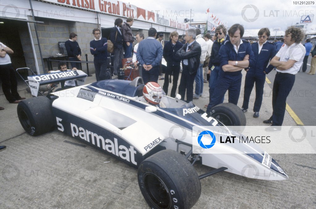 Tameo - SLK108 Brabham BT50 BMW - 1981 British G.P. Test Car - White Metal Car Kit - Scale 1:43, Made in Italy