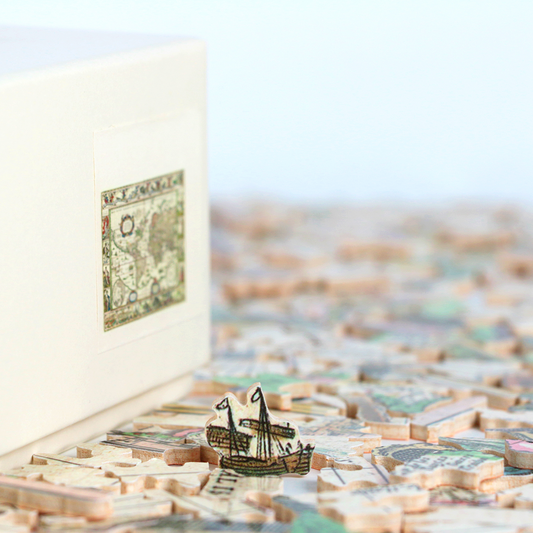 Michele Wilson Puzzles - GRANDE CARTE DU MONDE, 5000 pcs