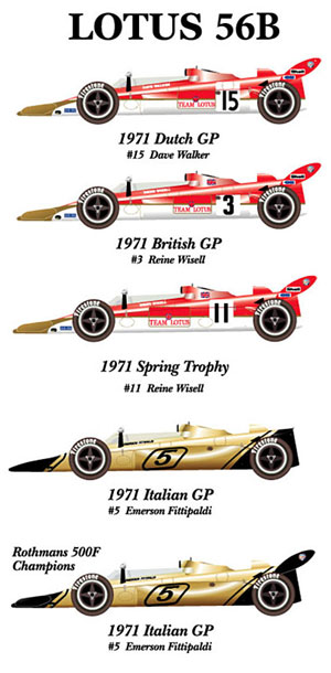 Tameo - TMK368 Lotus Typ 56B - 1971 - White Metal Car Kit - Scale 1:43, Made in Italy