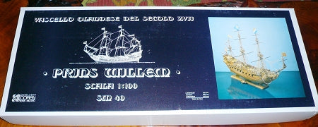 Corel - PRINS WILLEM WOOD SHIP KIT 1:100 SCALE