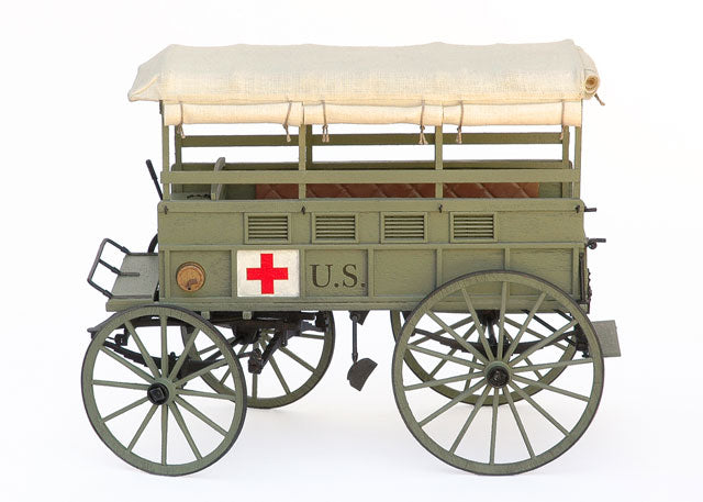 GUNS OF HISTORY CIVIL WAR RUCKER AMBULANCE 1:16 SCALE