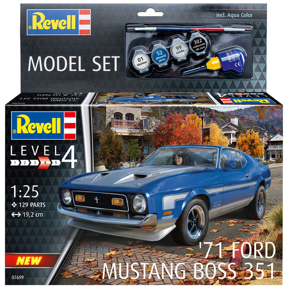 Revell - Model Set Ford Mustang Boss 351 1:25 Scale