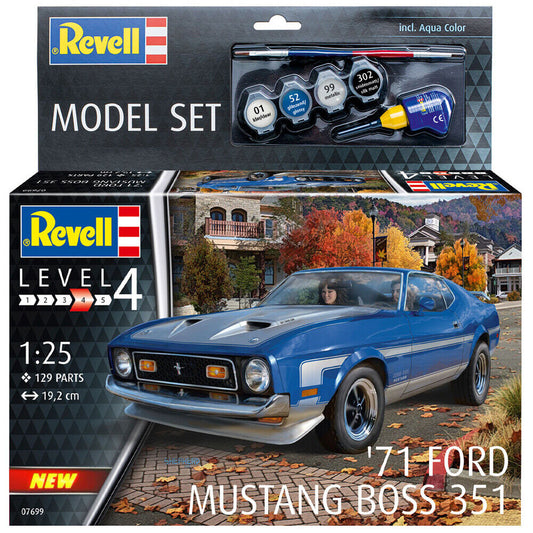 Revell - Model Set Ford Mustang Boss 351 1:25 Scale