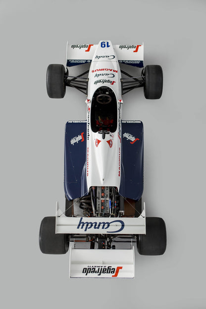 Tameo - TMK227 Toleman Tg-184 Hart - 1984 - White Metal Car Kit - Scale 1:43, Made in Italy