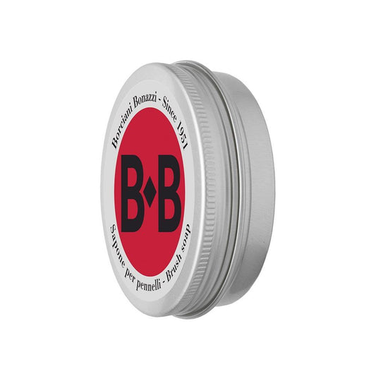 Borciani Bonazzi Vegetable soap for brushes in an aluminum box, 3.5 oz