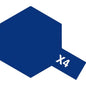 Tamiya - Acrylic Paint X-4 Blue 23ml - #81004