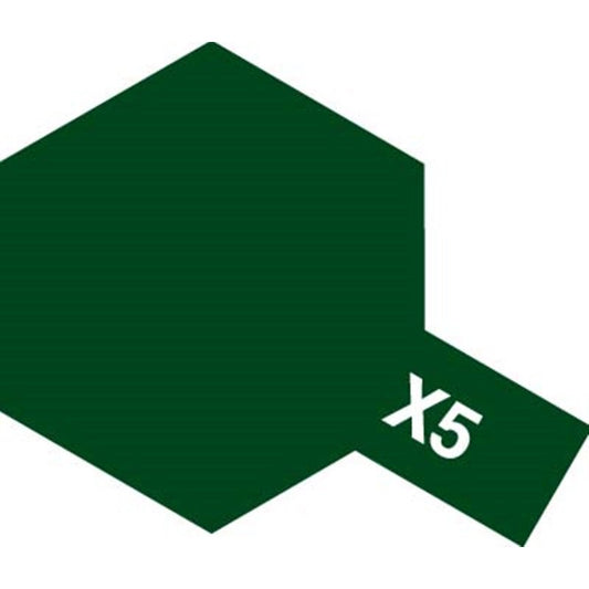 Tamiya - Gloss Acrylic Paint X-5 Green 23ml - #81005