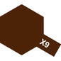 Tamiya - Gloss Acrylic Paint X-9 Brown 23ml - #81009
