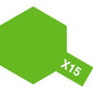 Tamiya - Gloss Acrylic Paint X-15 Light Green 23ml - #81015