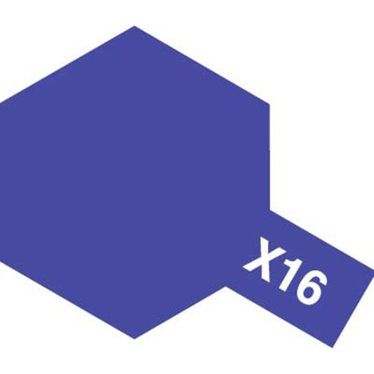Tamiya - Gloss Acrylic Paint X-16 Purple 23ml - #81016