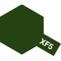 Tamiya - Flat Acrylic Paint XF-5 Green 23ml - #81305