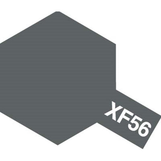 Tamiya - Flat Acrylic Paint XF-56 Metallic Grey 23ml - #81356