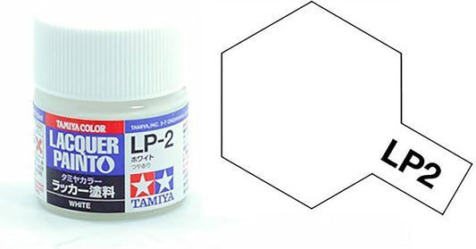 Tamiya - Lacquer LP-2 White 10ml - #82102