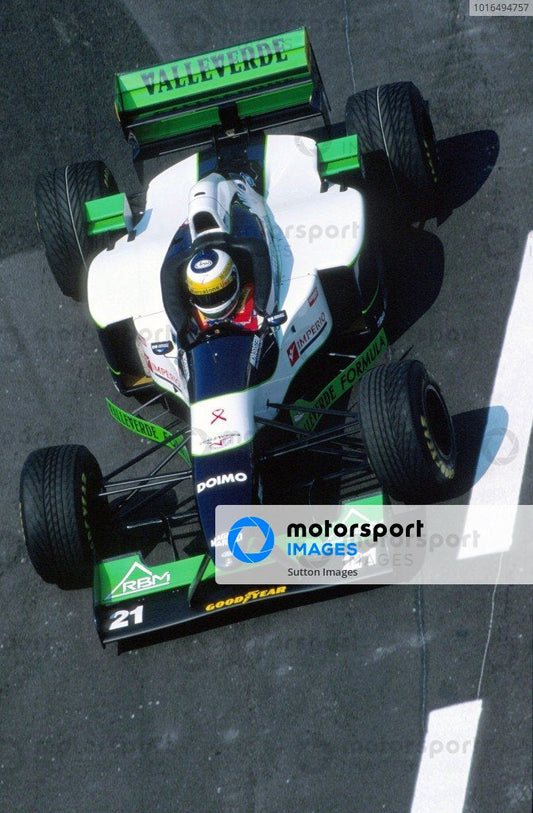 Tameo - TMK214 Minardi 195bFord- 1996 - White Metal Car Kit - Scale 1:43, Made in Italy