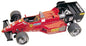 Tameo - TMK 011 Formula 1 Ferrari 126 C4- White Metal Car Kit - Scale 1:43, Made in Italy