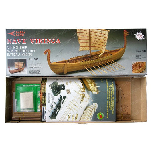 Mantua - 780 Viking Ship - 1:40 Scale