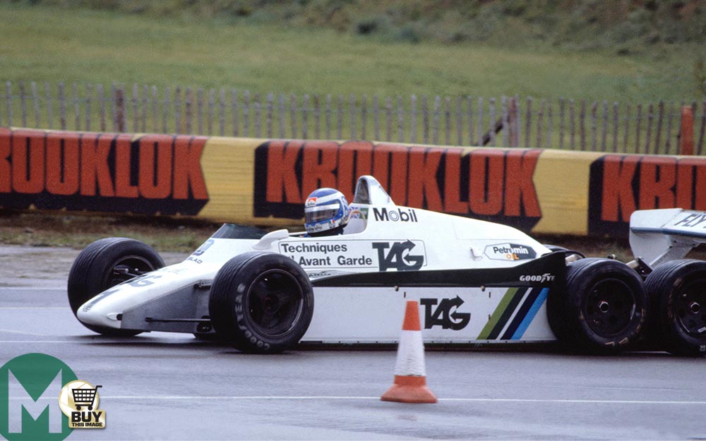 Tameo - SLK065 Williams FW-07D Ford - 1981 "Test Vehicle" - 2008 - White Metal Car Kit - Scale 1:43, Made in Italy