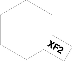 Tamiya - Flat Acrylic Paint XF-2 White 23ml - #81302