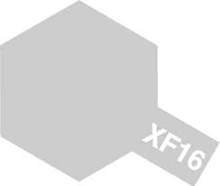 Tamiya - Flat Acrylic Paint XF-16 Aluminum 23ml - #81316